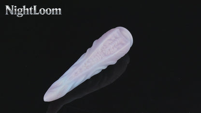 NIGHTLOOM アナルプラグ 凹凸あり 触手 シリコン製 吸盤付き 混色仕様 二つのサイズ