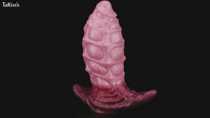 TaRiss's ディルド 突起あり アンカー形台座 液体シリコン