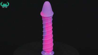 MinYn アナルプラグ 吸盤付き 液体シリコン 混色仕様