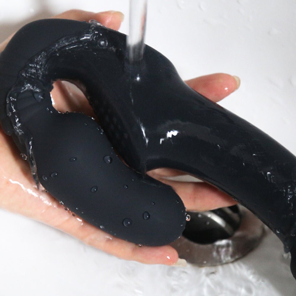 TaRiss'sアナルバイブ アナルプラグ 両端使用可能 10段階振動モード リモコン付き シリコン - TaRiss's