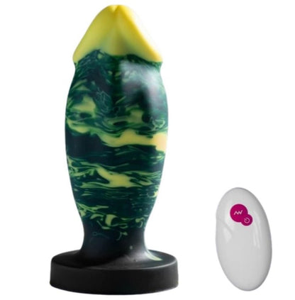 TaRiss's アナルバイブ 10種類振動モード 生活防水 リモコン付き 吸盤仕様 シリコン USB充電 - TaRiss's