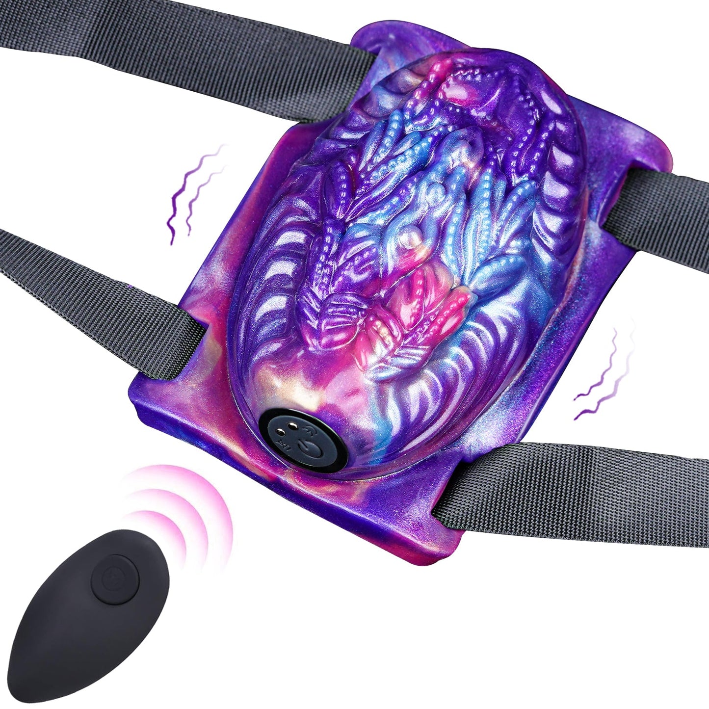 TaRiss's 電動マッサージャー 10段階振動モード リモコン付き シリコン製 USB充電 多用途 - TaRiss's