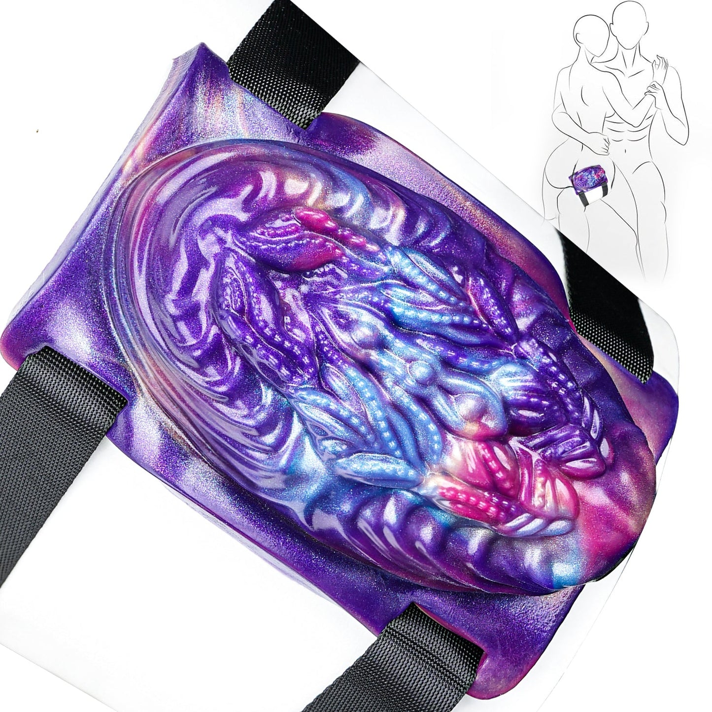 TaRiss's 電動マッサージャー 10段階振動モード リモコン付き シリコン製 USB充電 多用途 - TaRiss's