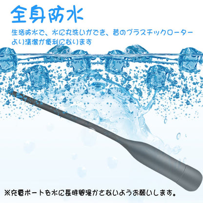 TaRiss's 尿道バイブ 尿道ブジー 尿道プラグ 10段階振動モード 静音防水 USB充電 多種用途 シリコン ブラック - TaRiss's