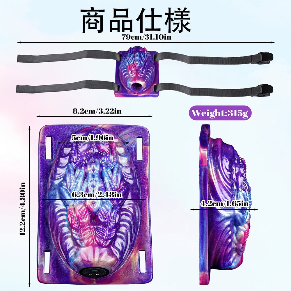 TaRiss's 電動マッサージャー 10段階振動モード リモコン付き シリコン製 USB充電 多用途 - TaRiss's