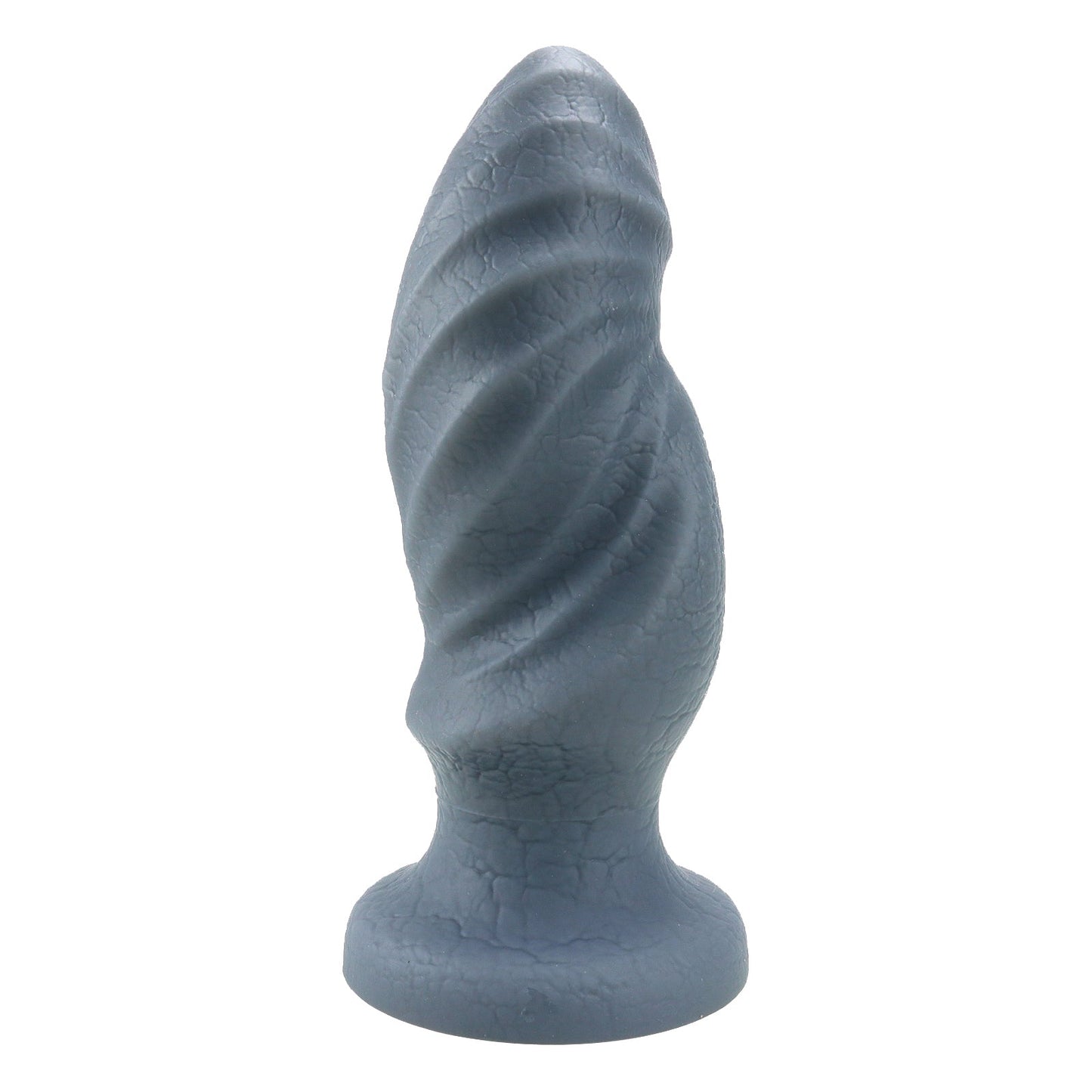 TaRiss's サイ アナルプラグ 吸盤付き 凹凸あり シリコン グレー - TaRiss's