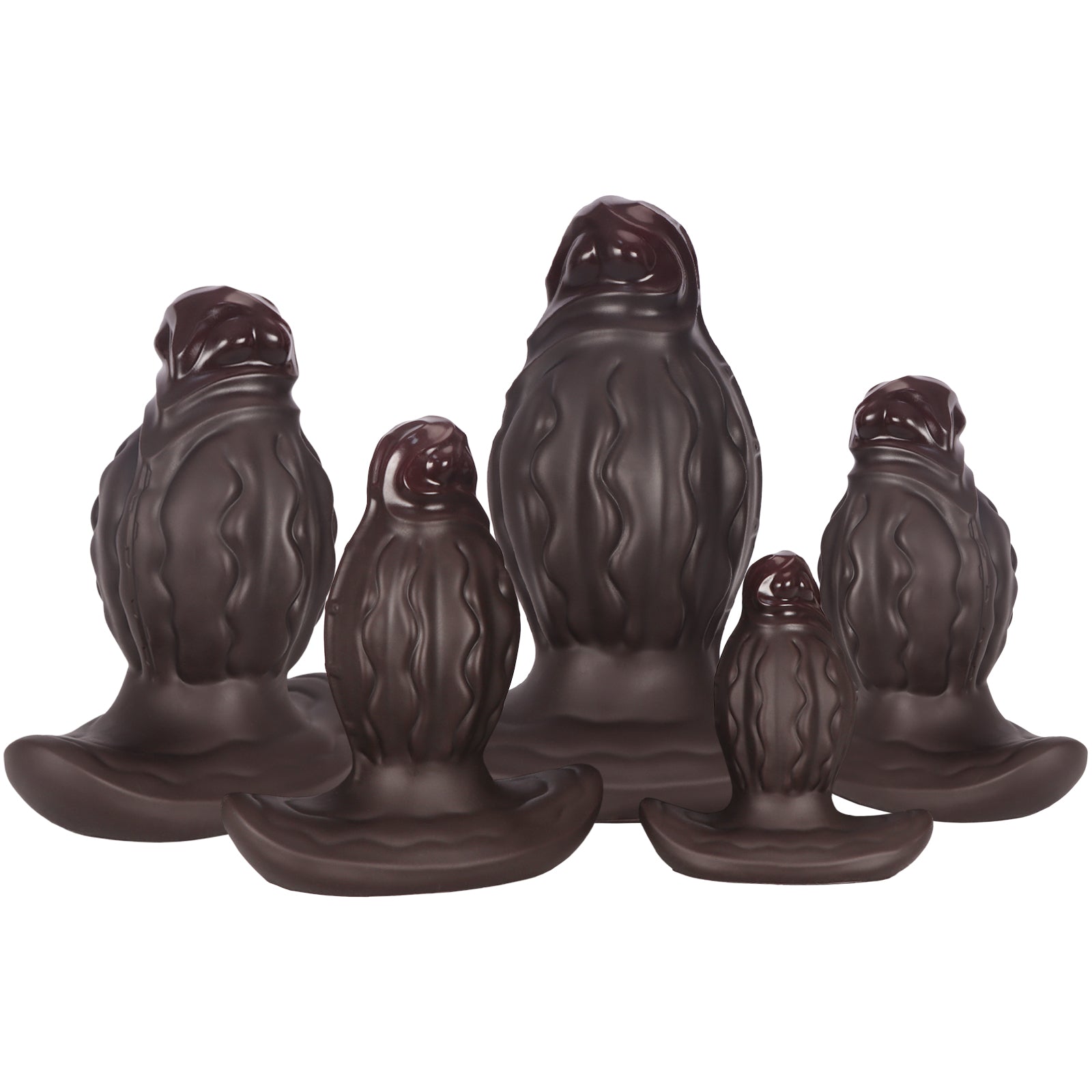 TaRiss's フクロウアナルプラグ 突起あり 凹凸あり アンカー台座 液体シリコン - TaRiss's