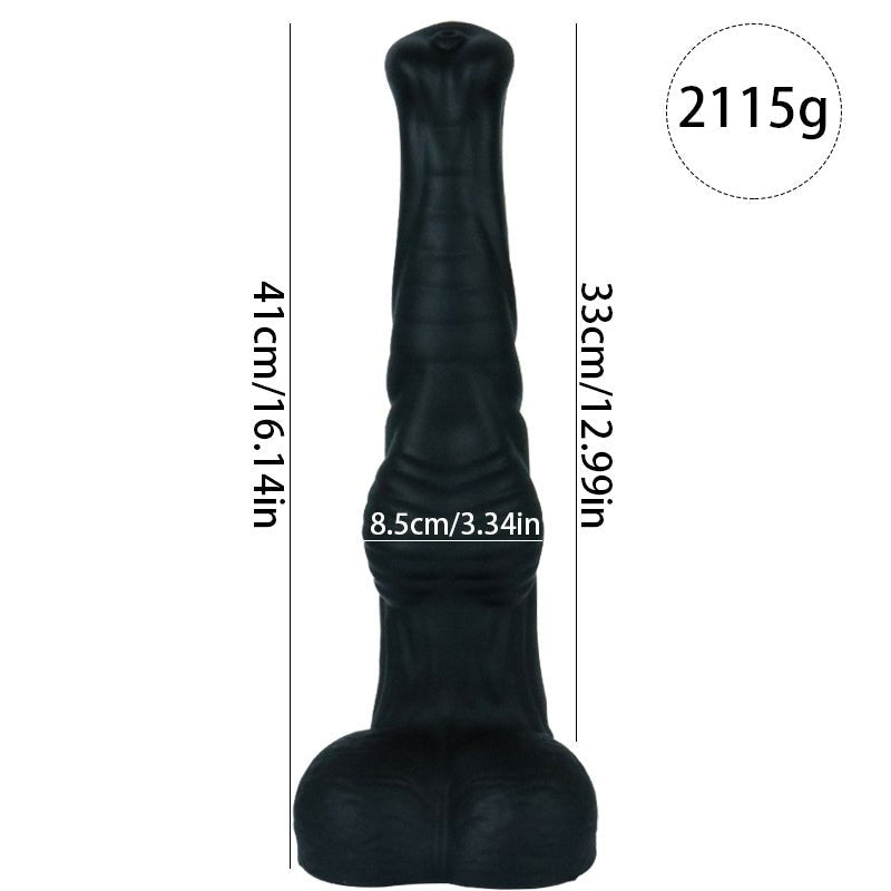 TaRiss's 象の鼻2代目 アナルプラグ シリコン ブラック - TaRiss's