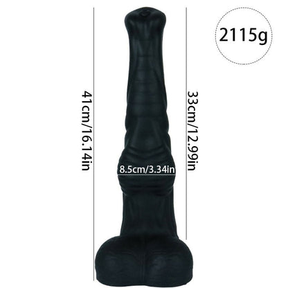 TaRiss's 象の鼻2代目 アナルプラグ シリコン ブラック - TaRiss's