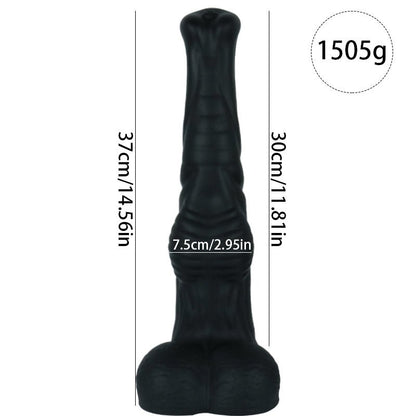 TaRiss's 象の鼻2代目 アナルプラグ シリコン ブラック - TaRiss's