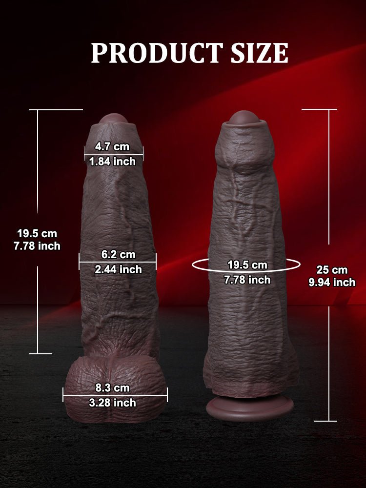 TaRiss's ディルド 2層構造 吸盤仕様 液体シリコン - TaRiss's