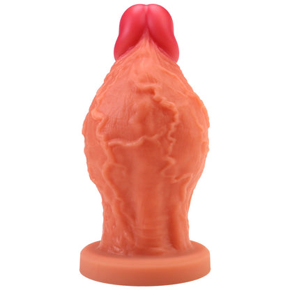 TaRiss's ディルド アナルプラグ 2層構造 強力吸盤 玉無し 凹凸あり 液体シリコン 「契約」 - TaRiss's