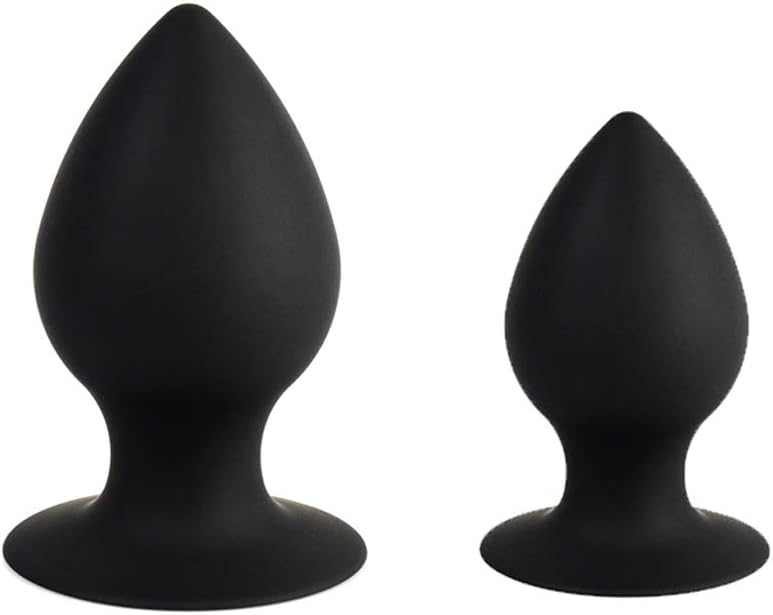 TaRiss's 2点セット アナルプラグ Gスポット責め 蕾形 吸盤付き 男女兼用 シリコン - TaRiss's