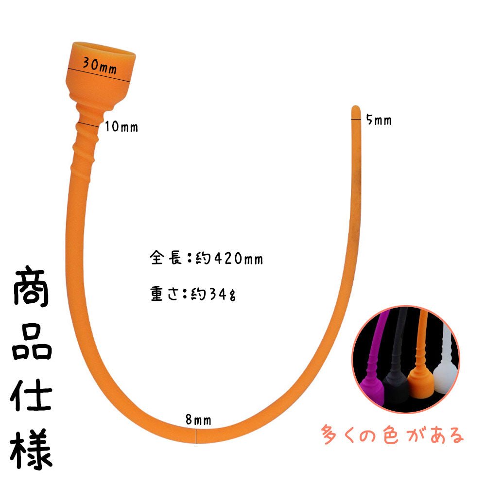 TaRiss's 尿道ブジー 尿道プラグ 非貫通式 尿道責め 尿道拡張 螺旋状突起 液体シリコン製 - TaRiss's