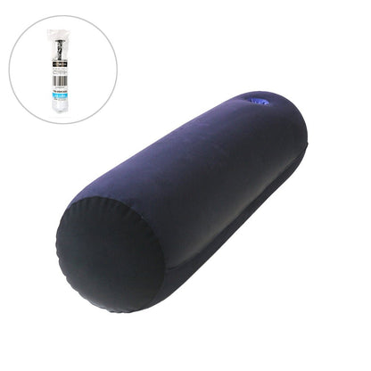 TaRiss's インフレータブルパッド セックス枕　エアクッション インフレート式 ポンプ付き 抱き枕 腰枕 多用途 体位変換 円柱形 フロック 22cm*86cm - TaRiss's