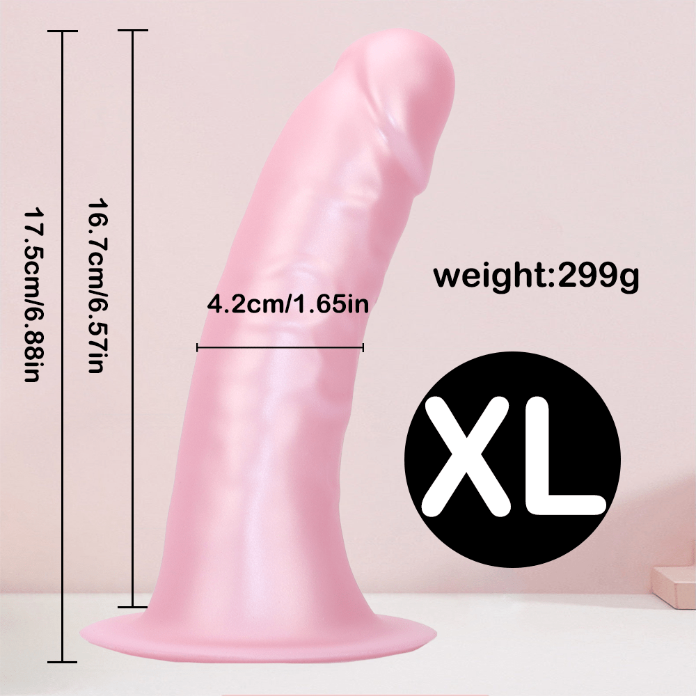 TaRiss's ディルド アナルプラグ 凹凸あり 吸盤付き 液体シリコン ピンク 「天華」 - TaRiss's