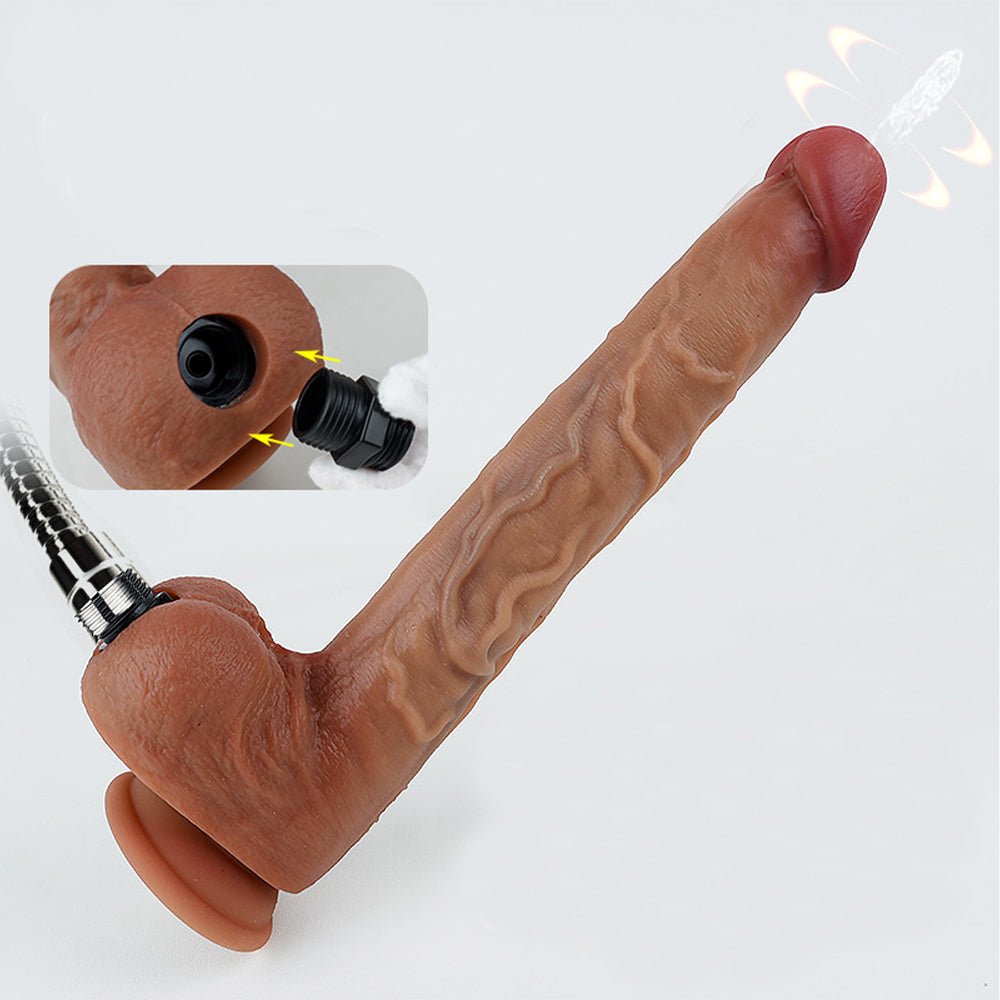 TaRiss's 3点セット 中空式ディルド 蓋付き 接続用部品あり 多種用途 液体シリコン製 - TaRiss's