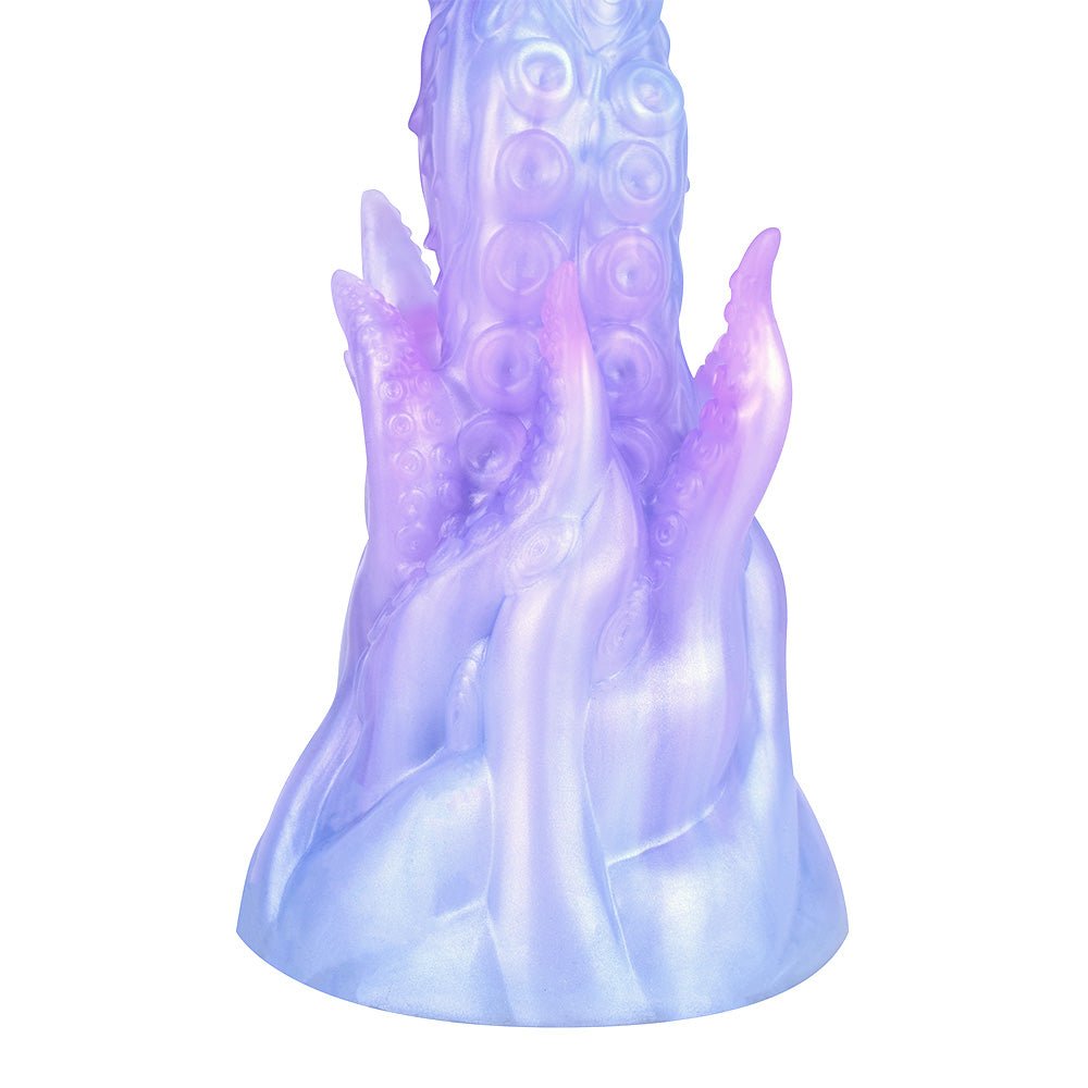 TaRiss's クラーケン 触手形 アナルプラグ 突起付き 吸盤付き 液体シリコン - TaRiss's