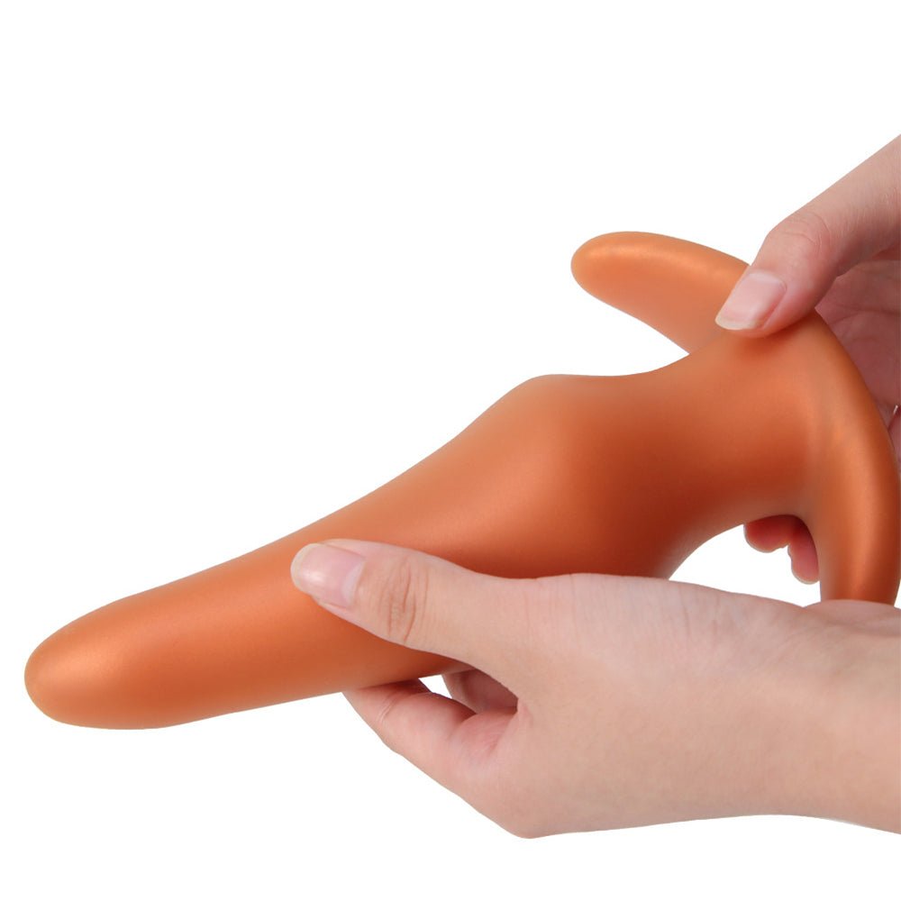 TaRiss's アナルプラグ 唐辛子形 アンカー形台座 外出用可 シリコン - TaRiss's