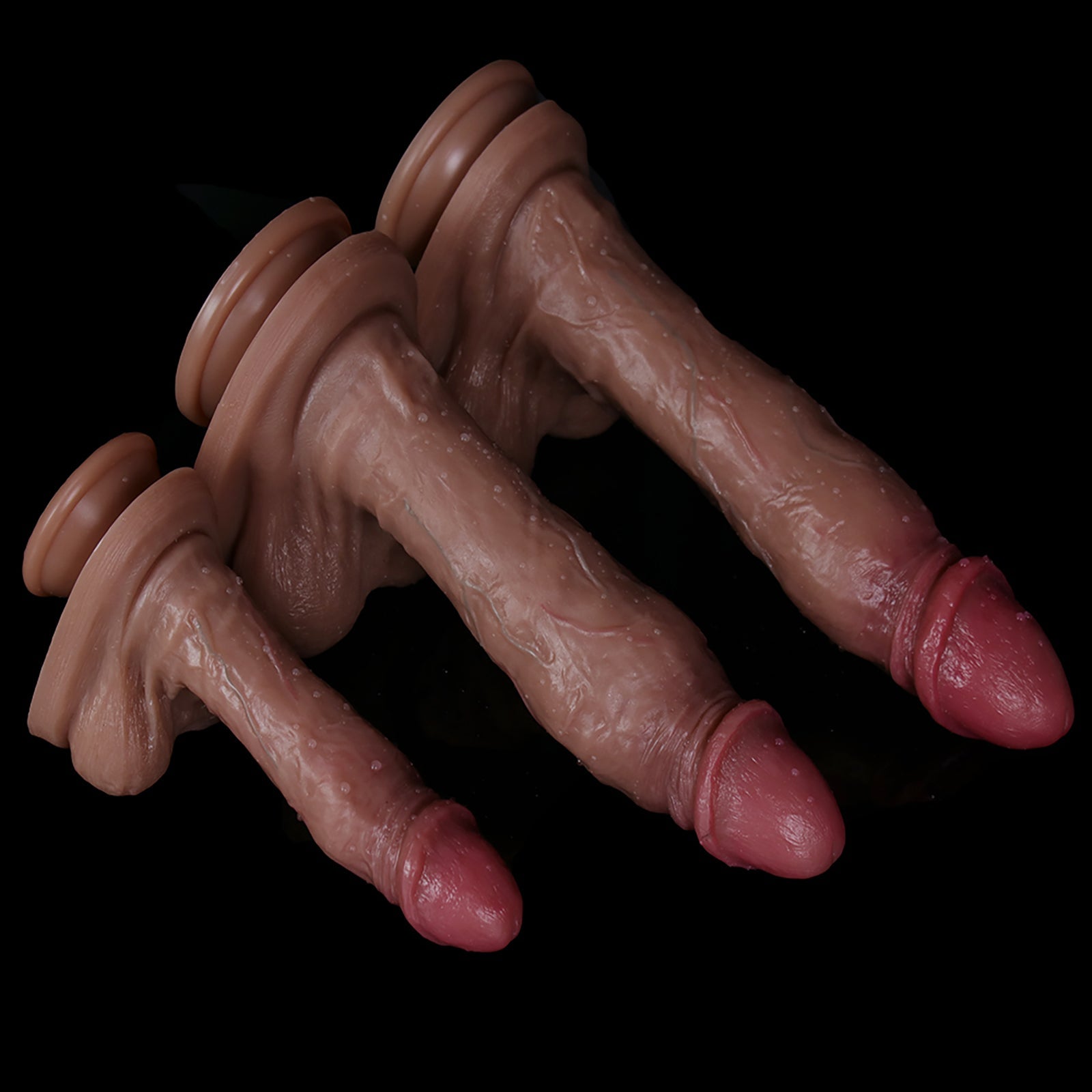 TaRiss's ディルド アナルプラグ アナル開発 凹凸あり 吸盤付き 液体シリコン 「神威」 - TaRiss's