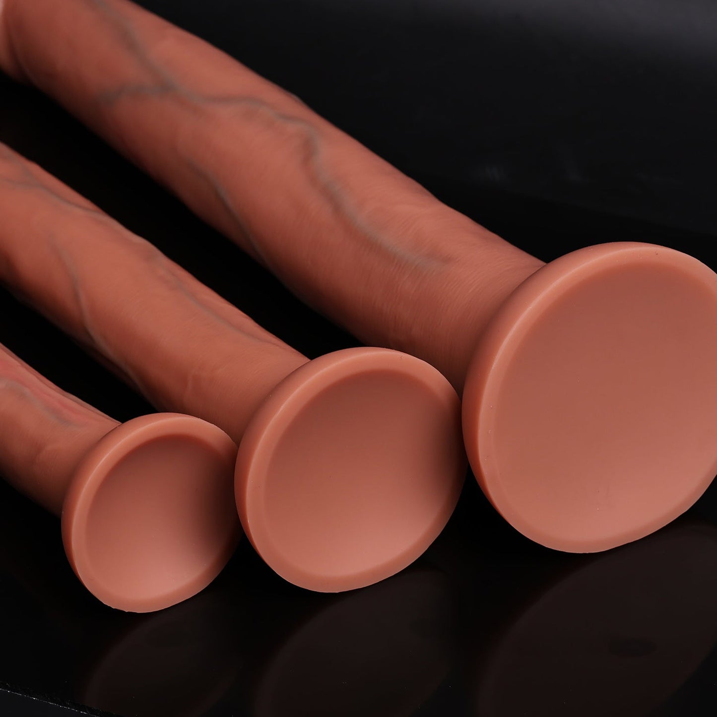 TaRiss's 超長いディルド 凹凸あり 吸盤あり 液体シリコン - TaRiss's