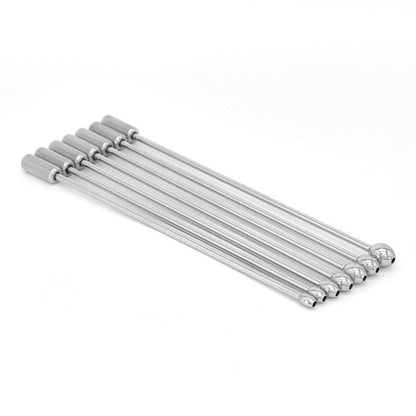 TaRiss's 貫通式尿道プラグ 尿道ビーズ 尿道責め 尿道拡張 ビーズ付き ステンレス製 - TaRiss's