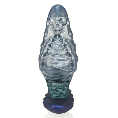 TaRiss's どくろ アナルプラグ アンカー台座 凹凸あり 液体シリコン - TaRiss's