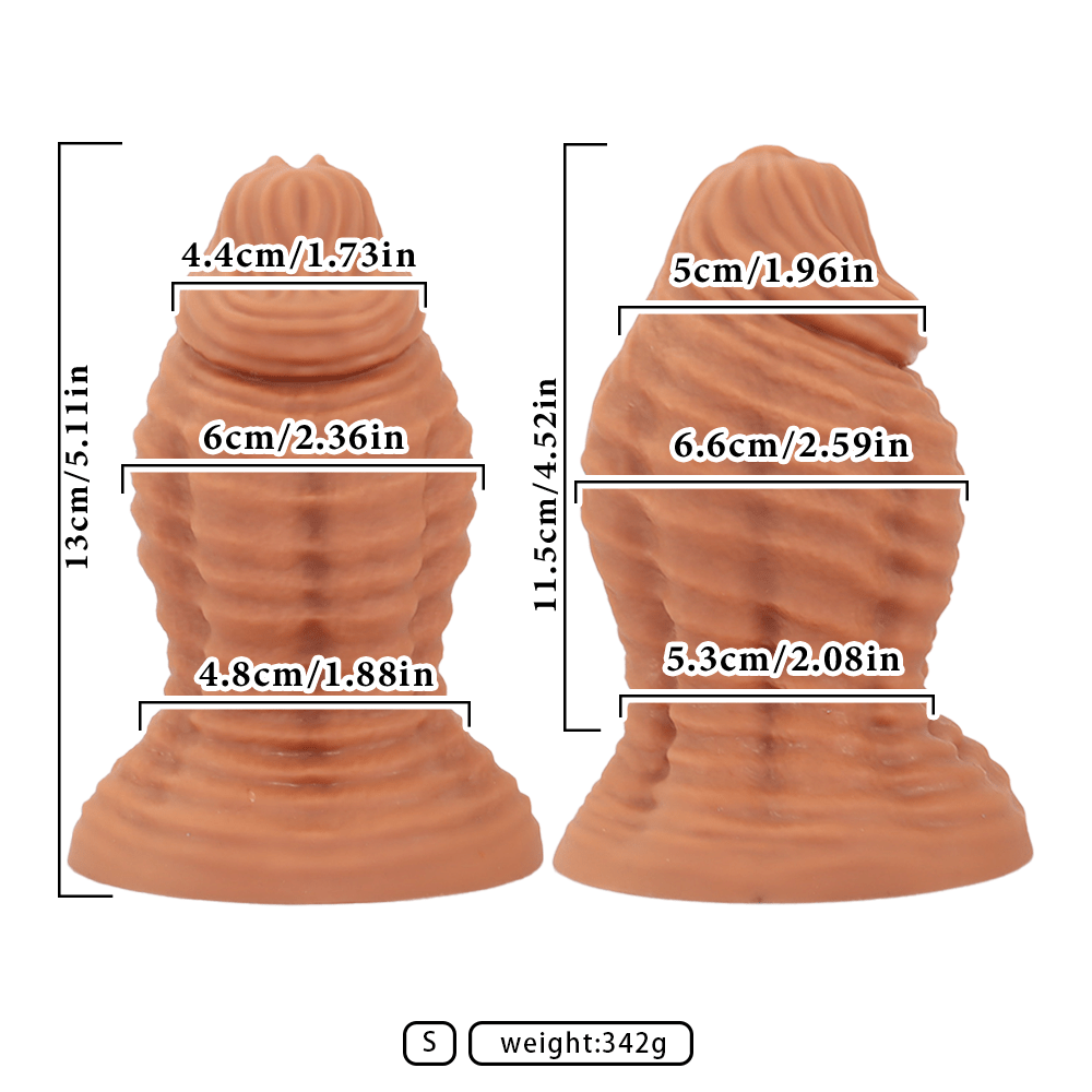 TaRiss's ディルド アナルプラグ 玉無し 強力吸盤 液体シリコン - TaRiss's