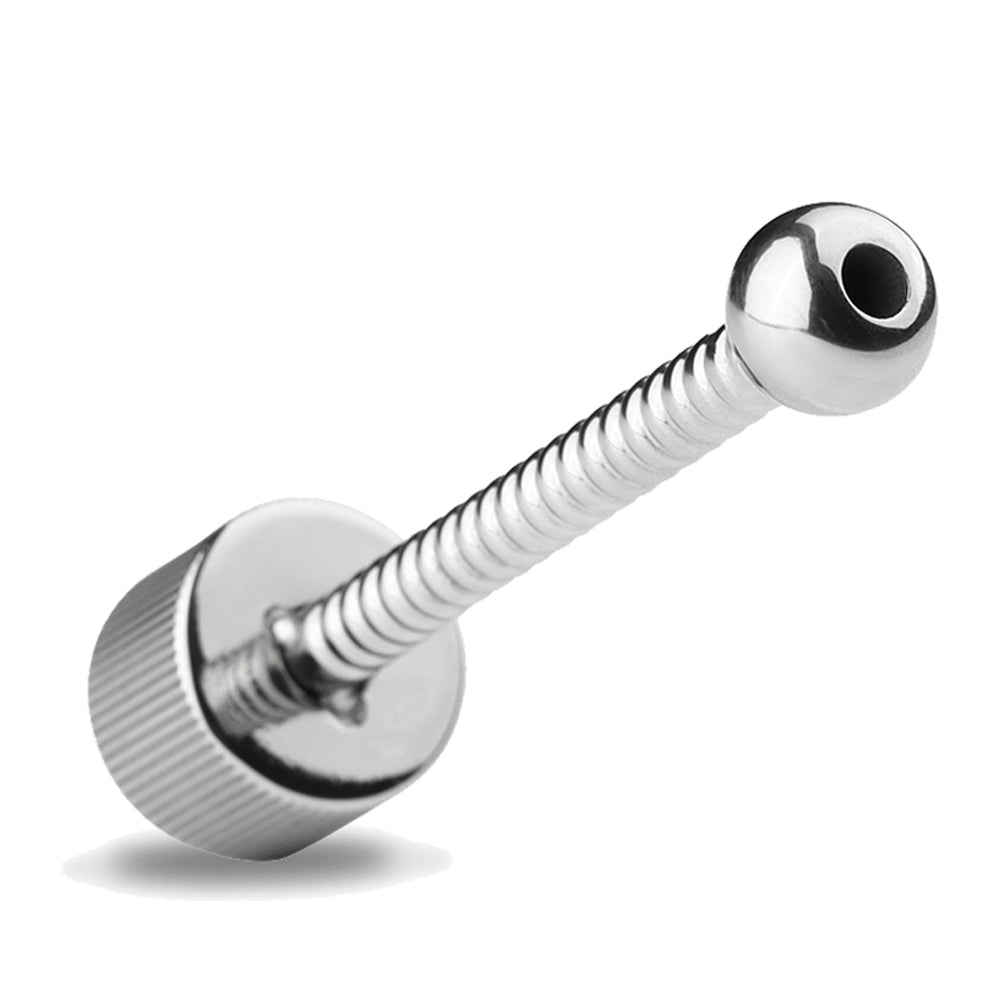 TaRiss's 中空式尿道プラグ 尿道ビーズ 尿道ブジー ネジ山形 尿道責め 尿道拡張 ステンレス - TaRiss's