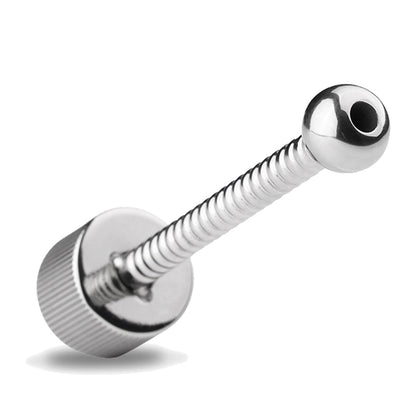 TaRiss's 中空式尿道プラグ 尿道ビーズ 尿道ブジー ネジ山形 尿道責め 尿道拡張 ステンレス - TaRiss's