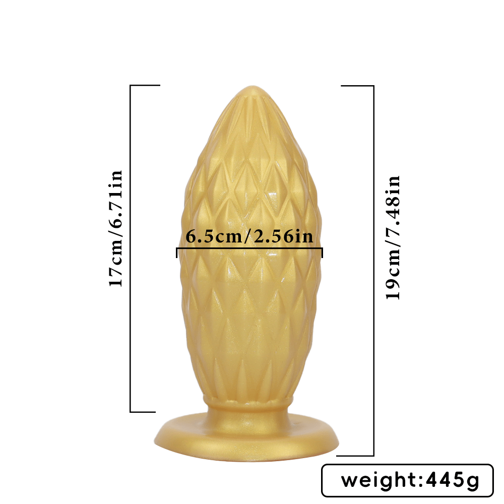 TaRiss's アナルプラグ 凹凸あり 吸盤付き シリコン - TaRiss's