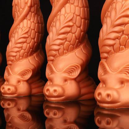 TaRiss's コウモリ アナルプラグ 突起付き 凹凸あり 吸盤付き シリコン - TaRiss's