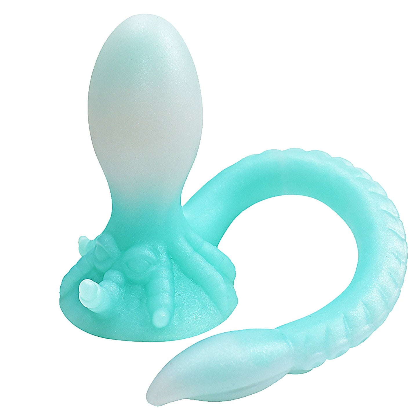 TaRiss's アナルプラグ タコ形 夜光可能 吸盤付き 液体シリコン - TaRiss's