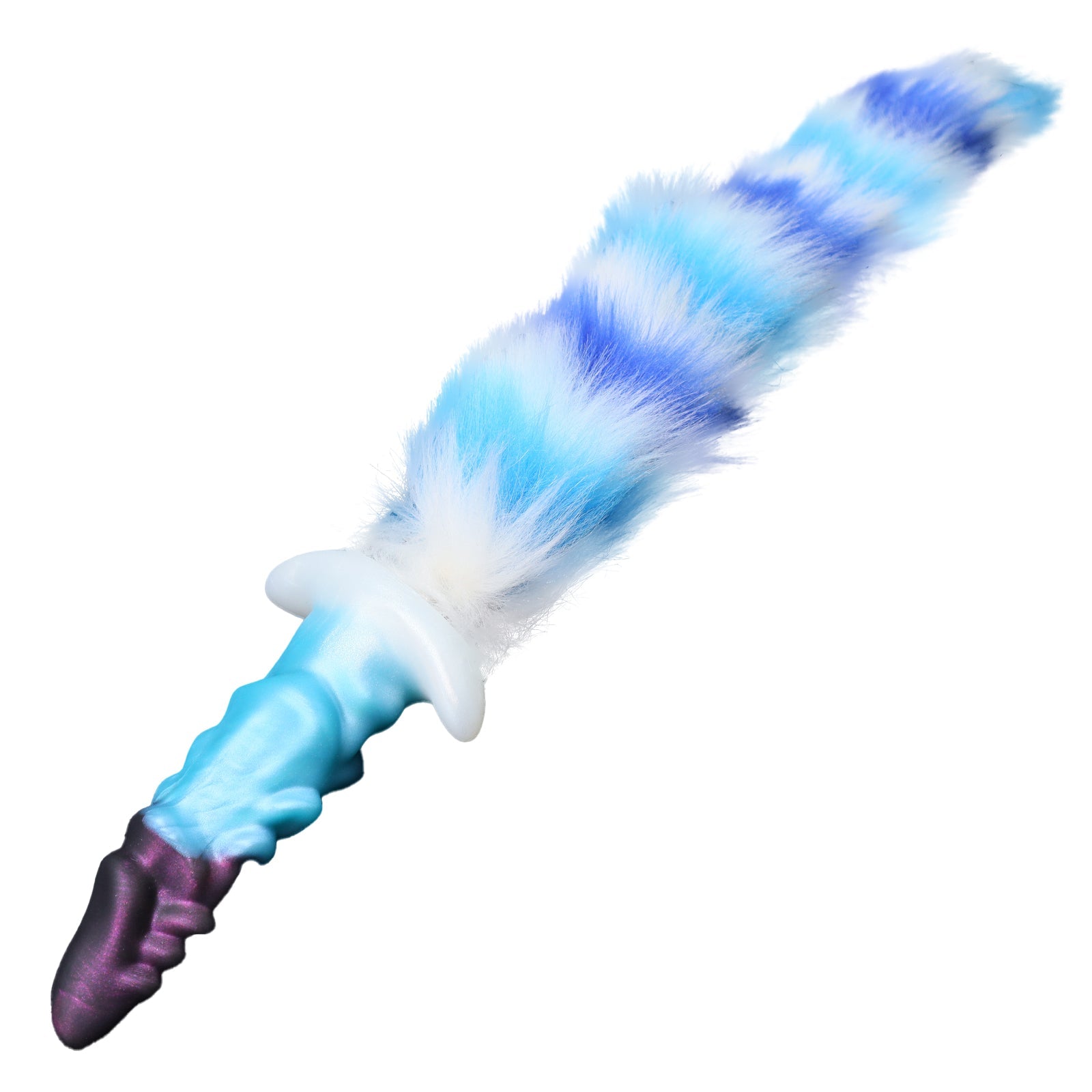 TaRiss's アナルプラグ 尻尾付き 突起付き アンカー形台座 液体シリコン - TaRiss's