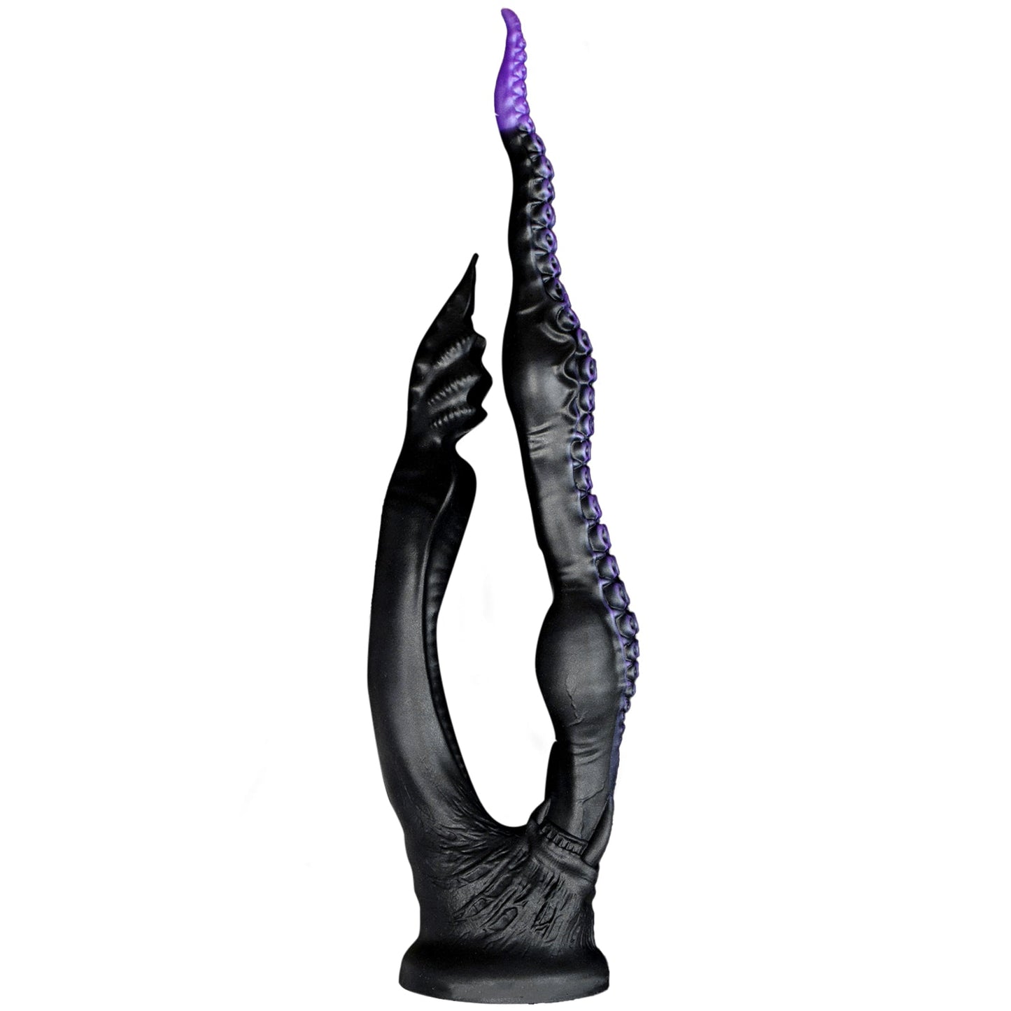 TaRiss's 両頭アナルプラグ 両頭プラグ アナルプラグ 凹凸あり 吸盤仕様 液体シリコン - TaRiss's