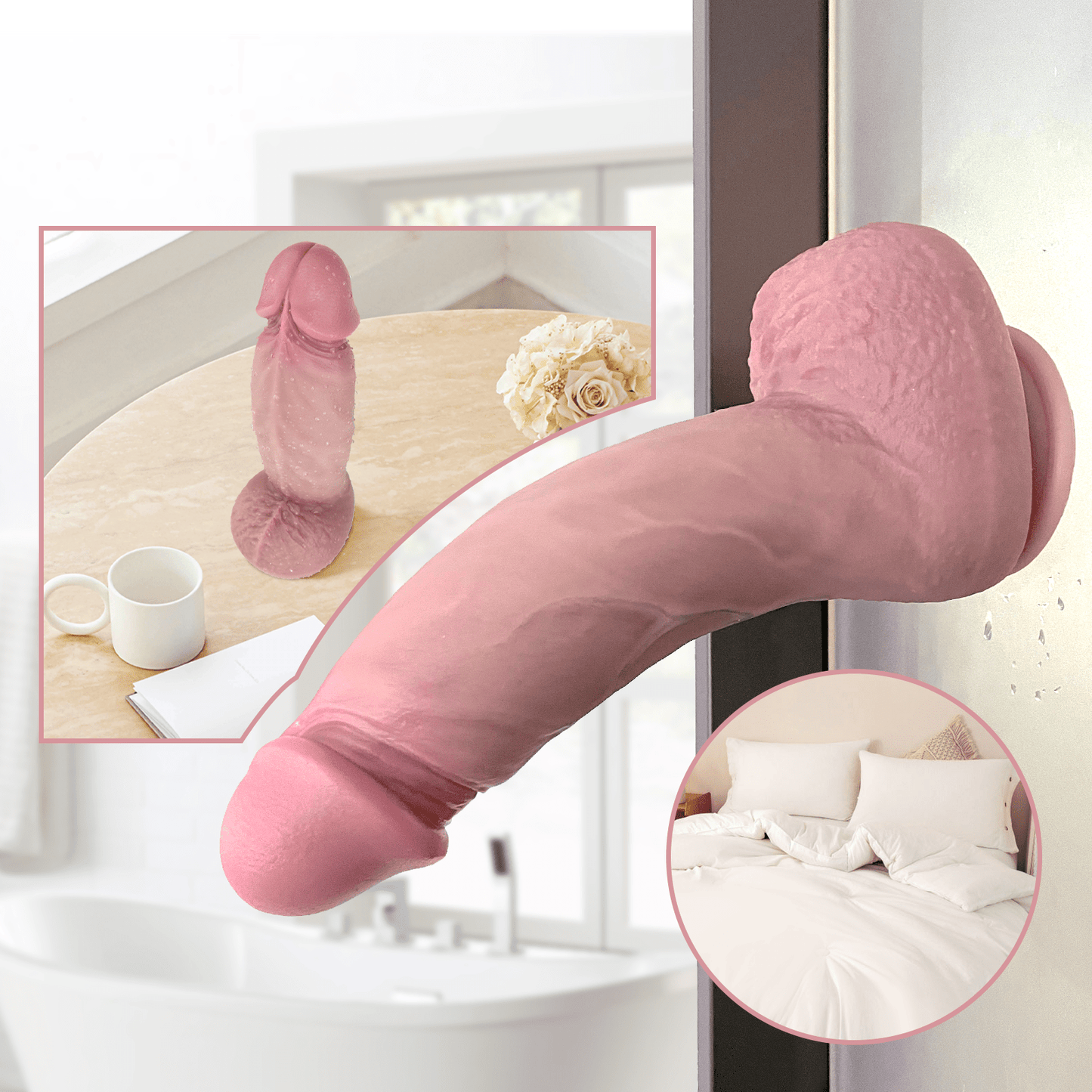 TaRiss's ディルド リアルディルド アナルプラグ 吸盤付き 液体シリコン 「力神」 - TaRiss's