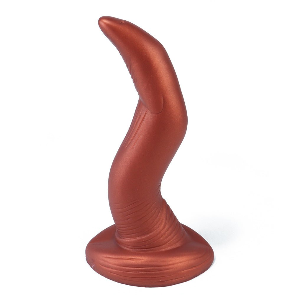 TaRiss's ニシキヘビ アナルプラグ S形 シワあり 吸盤付き シリコン - TaRiss's