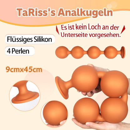 TaRiss's Perles anales Plug anal Boules d'orgasme en silicone - TaRiss`s