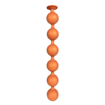 TaRiss's ギョク アナルビーズ 6ビーズ アナルプラグ アナル開発 シリコン ローズゴールド 7cmx51cm - TaRiss's