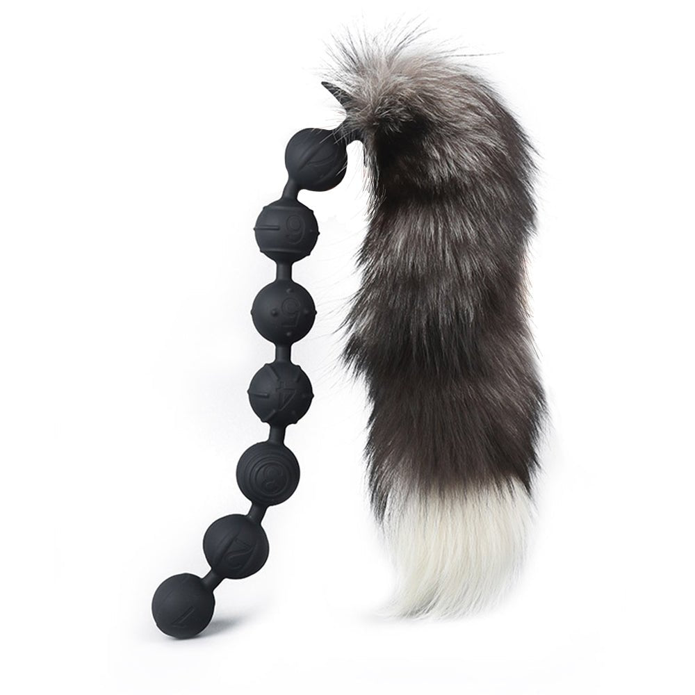 MAPARON 2点セット アナルビーズ アナル尻尾 - TaRiss's