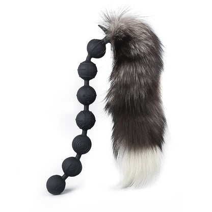 MAPARON 2点セット アナルビーズ アナル尻尾 - TaRiss's