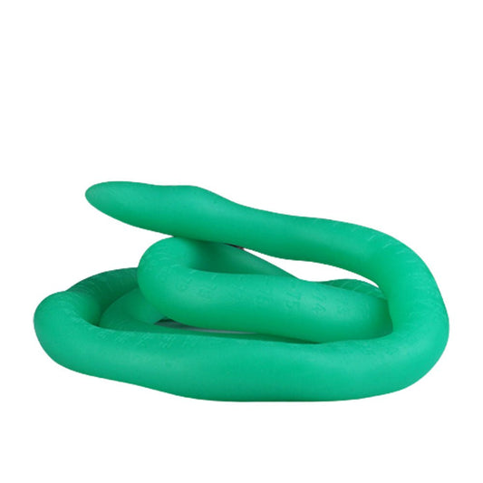 TaRiss's しゃおちん アナルプラグ 全長は120cm へびの形 目盛り付き 台座あり プラチナシリコン - TaRiss's