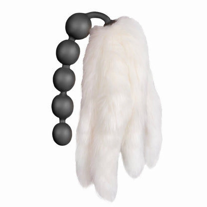 TaRiss's 珠姫 律狐 2点セット 5本尻尾の狐 アナルビーズ 尻尾アナルプラグ 尻尾付き - TaRiss's