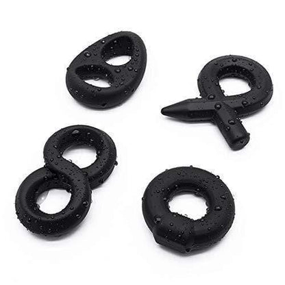 TaRiss's 4点セット ペニスリング コックリング 包茎リング - TaRiss's