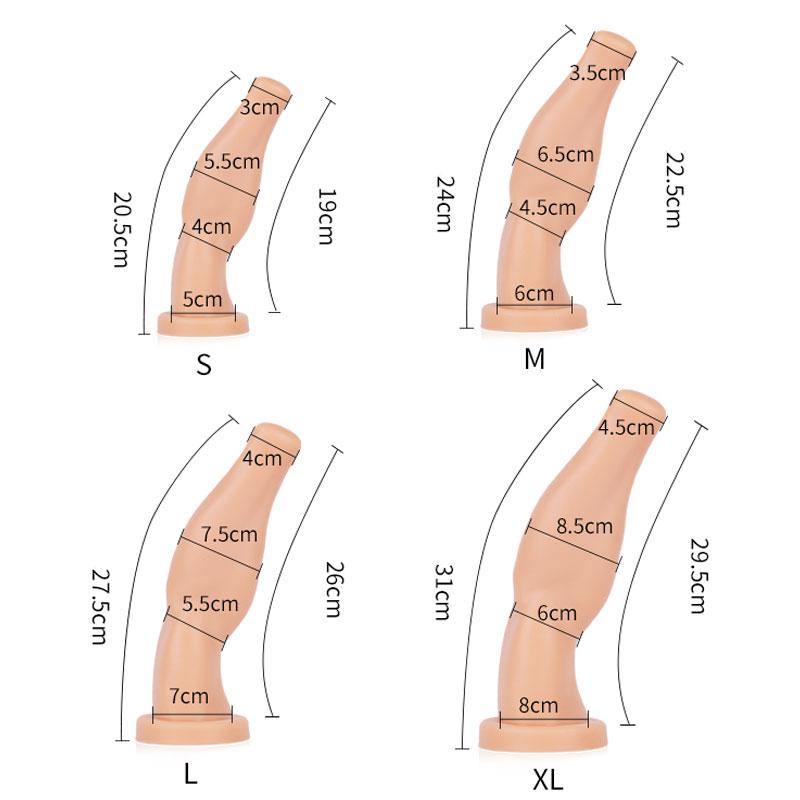 TaRiss`s 腕 アナルプラグ 液体シリコン - TaRiss's