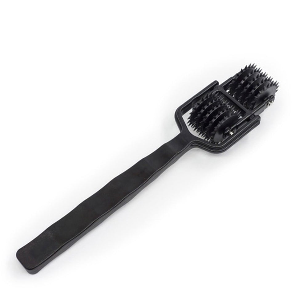 TaRiss's ピンローラー ピンホイール ダブルローラー 針付き 性感帯 乳首責め ペニス責め ABS ブラック - TaRiss's